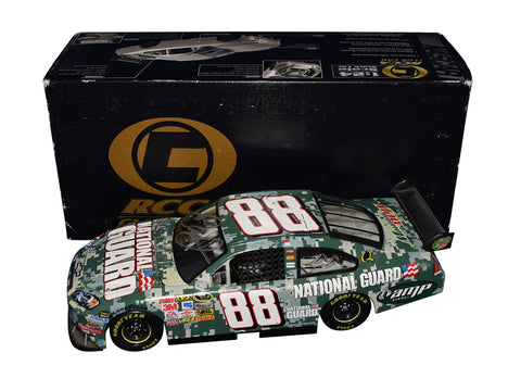 Authentic 2008 Dale Earnhardt Jr. #88 National Guard Digital Camo Diecast - Limited edition collectible, autographed by Earnhardt Jr., complete with COA. A patriotic tribute to NASCAR.