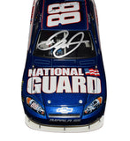 NASCAR's Patriotic Pride - 2008 Dale Earnhardt Jr. #88 National Guard Patriotic Diecast, featuring an authentic signature. A symbol of unity and speed.
