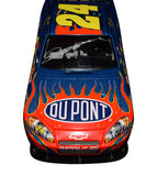 A rare gem for NASCAR enthusiasts and collectors. AUTOGRAPHED 2008 Jeff Gordon #24 DuPont Racing DAYTONA 500 CAR. Limited edition, authentic, and a perfect gift.