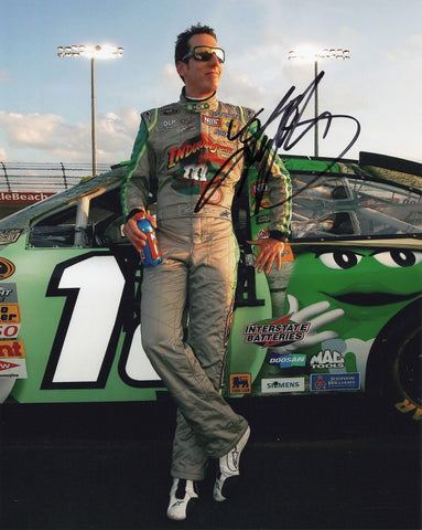 Own a piece of racing history with this autographed 8x10 photo of Kyle Busch's Indiana Jones Racing Darlington Race Win.