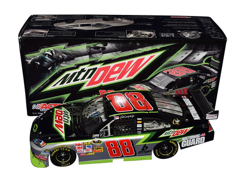 Rare find! Autographed 2009 Dale Jr. #88 Mountain Dew Diecast Car - COT from Hendrick Motorsports. COA included. Perfect gift for NASCAR fans.