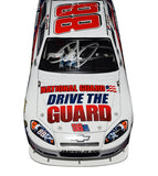 Celebrate patriotism with this autographed 2009 Dale Jr. #88 National Guard Diecast Car - COT. Limited edition, only 4,670 produced. COA included.