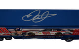 Exclusive Public/Private Signings and HOT Passes Access Description: Witness the autograph acquisition process as Dale Earnhardt Jr. signs the National Guard Racing NASCAR hauler during an exclusive public/private signing event, with HOT Passes access to the garage area.