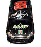 Limited Edition Autographed Dale Earnhardt Jr. Amp / 7-Eleven Racing RARE BRUSHED METAL Diecast Car Description: High-quality image showcasing the limited edition autographed Dale Earnhardt Jr. #88 Amp / 7-Eleven Racing RARE BRUSHED METAL diecast car. A striking collectible with an exclusive brushed metal finish.