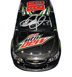 NASCAR's Iconic Partnership - 2013 Dale Earnhardt Jr. #88 Diet Mountain Dew Color Chrome Diecast, featuring an authentic signature. A reflection of speed and style.