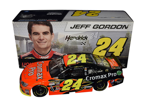 AUTOGRAPHED 2013 Jeff Gordon #24 Cromax Pro Racing (Hendrick Motorsports) Rare Signed Lionel 1/24 Scale NASCAR Diecast Car with COA (#2344 of only 2,988 produced)