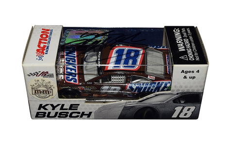 Autographed Kyle Busch #18 Snickers Bites Racing Diecast Car