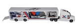 Experience the nostalgia and patriotic pride with this limited edition Dale Earnhardt Jr. #88 Valvoline Racing DARLINGTON THROWBACK Signed 1/64 Scale NASCAR Hauler. Its authentic autograph and unique design make it a must-have for passionate racing enthusiasts.