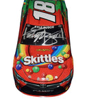 Custom-Made Autographed Kyle Busch Skittles Racing CAPTAIN AMERICA CIVIL WAR Diecast Car Description: High-quality image showcasing the custom-made autographed Kyle Busch #18 Skittles Racing CAPTAIN AMERICA CIVIL WAR diecast car, celebrating the thrilling collaboration. A one-of-a-kind collectible for NASCAR and superhero fans.