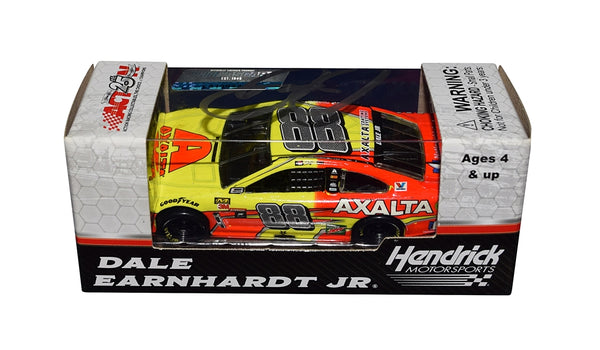 AUTOGRAPHED 2017 Dale Earnhardt Jr. #88 Axalta Racing (Retirement Final  Season) Signed Action 1/64 Scale NASCAR Diecast Car with COA