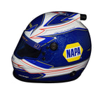 Relive the glory of Chase Elliott's championship with this autographed 2020 NAPA Mini Helmet, a symbol of triumph and success. COA and 100% authenticity guarantee included.
