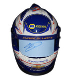 Own a piece of NASCAR history with an autographed 2020 Chase Elliott #9 NAPA Championship Season Mini Helmet, capturing the essence of a remarkable season. COA and 100% authenticity guaranteed.