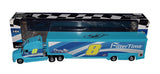 A close-up of the autographed Dale Earnhardt Jr. #8 Filter Time Racing NASCAR Authentics Hauler, showcasing the signature of the renowned driver.