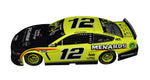 Calling all Ryan Blaney fans! This limited-edition 1/24 scale Menards Racing TALLADEGA WIN 2020 diecast car is autographed and comes with a COA.