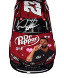 Highly Collectible Autographed Bubba Wallace Dr. Pepper Fan Vote Diecast Car with COA