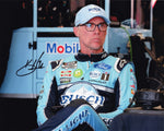 Rev up your collection with this autographed 2021 Kevin Harvick #4 Busch Light Racing 8x10 photo. Each signature is a testament to authenticity, acquired through exclusive signings and garage access via HOT Passes. A must-have for NASCAR aficionados.