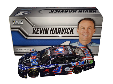 Autographed Kevin Harvick Mobil 1 Racing NASCAR Salutes Diecast Car - Limited Edition Collectible