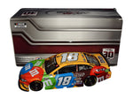 Celebrate 30 years of NASCAR greatness with the Autographed 2021 Kyle Busch #18 M&M's Toyota 30th Anniversary Diecast Car, limited edition #1183 of 1,548. Exclusive signatures, COA included – a collector's dream!