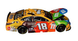 Own a piece of Kyle Busch's 30th Anniversary season with the Autographed 2021 #18 M&M's Toyota Diecast Car. Limited to just 1,548, this collector's gem bears the number #1183 and boasts exclusive signatures acquired through public/private signings and HOT Pass access. COA included – the ultimate gift for racing enthusiasts.