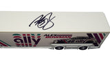 AUTOGRAPHED 2022 Alex Bowman #88 Ally Racing (Hendrick Motorsports) NASCAR Authentics 1/64 Scale Transporter Hauler with COA