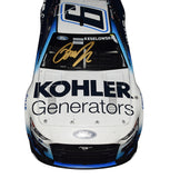 Capture the excitement of the Autographed 2022 Brad Keselowski #6 Kohler Generators Daytona Duel #1 Win Diecast Car, a limited-edition collectible commemorating a historic win. COA included.