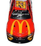 Highly Collectible Autographed Bubba Wallace McDonald's Toyota Diecast Car with COA