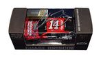 Close-up of Chase Briscoe's authentic signature on the AUTOGRAPHED 2022 Mahindra Tractors PHOENIX WIN Diecast Car, a NASCAR gem.