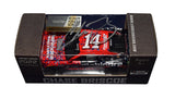 Close-up of Chase Briscoe's authentic signature on the AUTOGRAPHED 2022 Mahindra Tractors PHOENIX WIN Diecast Car, a NASCAR gem.