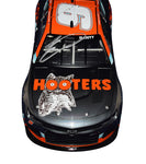 Highly Collectible #198 of 216 - Autographed Chase Elliott Hooters Racing Rare Color Chrome Diecast Car with COA
