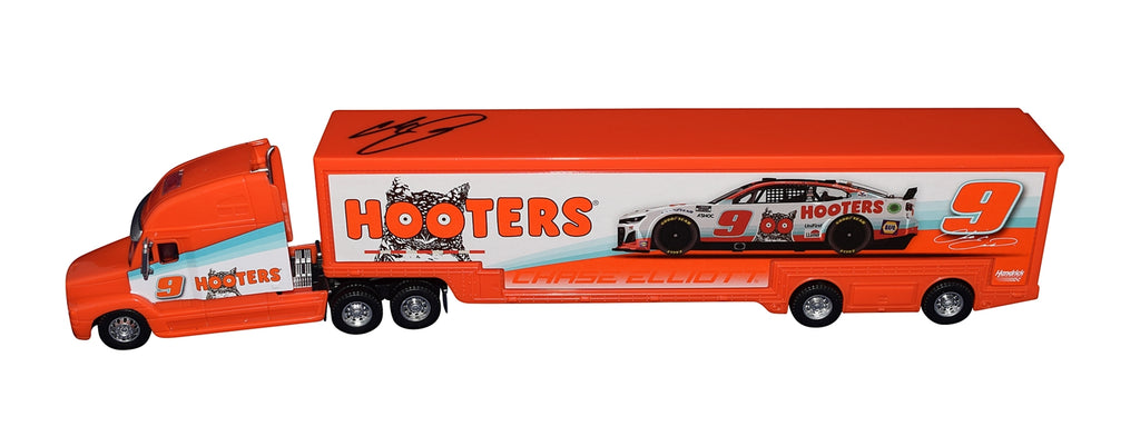 AUTOGRAPHED 2022 Chase Elliott 9 Hooters Racing Hendrick