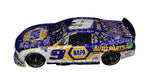 Chase Elliott's signature on a 2022 NASCAR diecast car. This Raced Version of the #9 NAPA Racing ALLY 400 NASHVILLE WIN Next Gen Car is a collector's dream. Limited to 1,248 pieces, it's a testament to high-speed action. COA included.