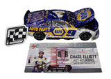Capture the excitement of NASCAR with this AUTOGRAPHED 2022 Chase Elliott #9 NAPA Racing ALLY 400 NASHVILLE WIN Next Gen Car diecast. Limited to 1,248 pieces, it's a raced version complete with authentic scuffs. Includes Certificate of Authenticity.