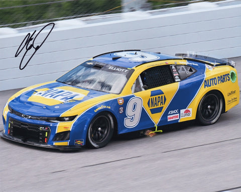 This autographed 2022 Chase Elliott #9 NAPA Racing DARLINGTON THROWBACK photo is a unique gift for racing fans. Act fast, stock is extremely limited!