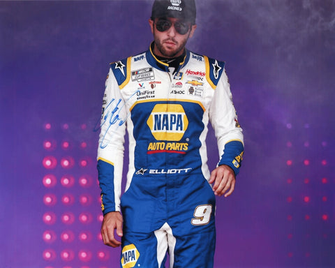 This autographed 2022 Chase Elliott #9 NAPA Racing RICHMOND RACEWAY photo is the ultimate gift for NASCAR fans. Act fast, as stock is extremely limited!