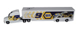 Chase Elliott #9 NAPA Racing Transporter Hauler - A 1/64 scale masterpiece, hand-signed by the racing legend. Comes with COA for peace of mind.