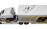 Authentic Chase Elliott NASCAR Transporter Hauler - Rev up your collection with this autographed gem. Exclusive signatures and a lifetime guarantee included!