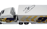 Authentic Chase Elliott NASCAR Transporter Hauler - Rev up your collection with this autographed gem. Exclusive signatures and a lifetime guarantee included!