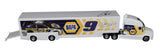 Gift-Worthy NASCAR Collectible - The 2022 Chase Elliott #9 NAPA Racing Transporter Hauler, personally signed and authenticated. Perfect for racing enthusiasts.