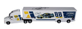 AUTOGRAPHED 2022 Dale Earnhardt Jr. #88 Hellmann's Racing (JR Motorsports) Xfinity Series NASCAR Authentics Collectible 1/64 Scale Hauler Transporter with COA