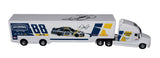 AUTOGRAPHED 2022 Dale Earnhardt Jr. #88 Hellmann's Racing (JR Motorsports) Xfinity Series NASCAR Authentics Collectible 1/64 Scale Hauler Transporter with COA