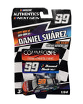 AUTOGRAPHED 2022 Daniel Suarez #99 Commscope Racing Diecast Car, a thrilling addition to any NASCAR memorabilia collection.