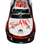 Own a piece of the 2022 NASCAR action with the Autographed #99 Daniel Suarez SLAM! Racing Diecast Car. Limited edition #191 of 540, featuring exclusive signatures obtained through special signings and HOT Pass garage access. Includes Certificate of Authenticity (COA) – a prized possession for NASCAR fans and collectors.