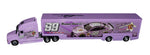 AUTOGRAPHED 2022 Daniel Suarez #99 Tootsies Orchid Lounge (Kid Rock's Nashville Bar) Trackhouse Racing 1/64 Scale NASCAR Authentics Hauler Transporter with COA