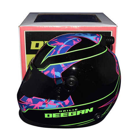 Commemorate NASCAR's future with an autographed 2022 Hailie Deegan #4 Craftsman Truck Series Mini Helmet featuring exclusive signatures and COA.