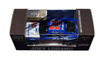 Close-up of Joey Logano's authentic signature on the AUTOGRAPHED 2022 AAA Racing Diecast Car, a prized NASCAR collectible.