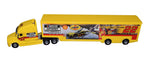 Joey Logano #22 Pennzoil Racing Signed Diecast Hauler - Top View: Admire the craftsmanship of this limited edition diecast hauler from above, showcasing Joey Logano's signature and the striking Pennzoil Racing livery.
