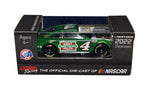 Own a piece of NASCAR history with the AUTOGRAPHED 2022 Kevin Harvick #4 Hunt Brothers Pizza Racing Diecast Car, a 1/64 scale masterpiece capturing the spirit of Next Gen Mustang racing and authenticated by Kevin Harvick's signature.