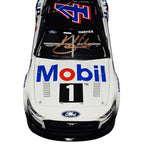 Elevate your collection with the Autographed 2022 Kevin Harvick #4 Mobil 1 Racing Diecast Car, a rare limited edition #472 of 744, featuring an exclusive signature obtained through special public/private signings and HOT Pass garage access. Includes a Certificate of Authenticity (COA). Perfect for NASCAR fans and collectors.