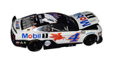 Experience the thrill of NASCAR with the Autographed 2022 Kevin Harvick #4 Mobil 1 Racing Diecast Car. Limited to 744 units, this collector's masterpiece, featuring #472, boasts an exclusive signature sourced from exclusive public/private signings and HOT Pass garage access. Each purchase includes a Certificate of Authenticity (COA) and our unyielding 100% lifetime authenticity guarantee. A coveted piece for NASCAR enthusiasts and an unforgettable gift.