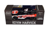 Explore the intricate details of the AUTOGRAPHED 2022 Kevin Harvick #4 Rheem Racing Diecast Car. This 1/64 scale Next Gen Mustang replica captures the essence of NASCAR racing, with its realistic design, sponsor logos, and vibrant colors. It's a collector's dream, showcasing the essence of Kevin Harvick's racing prowess.